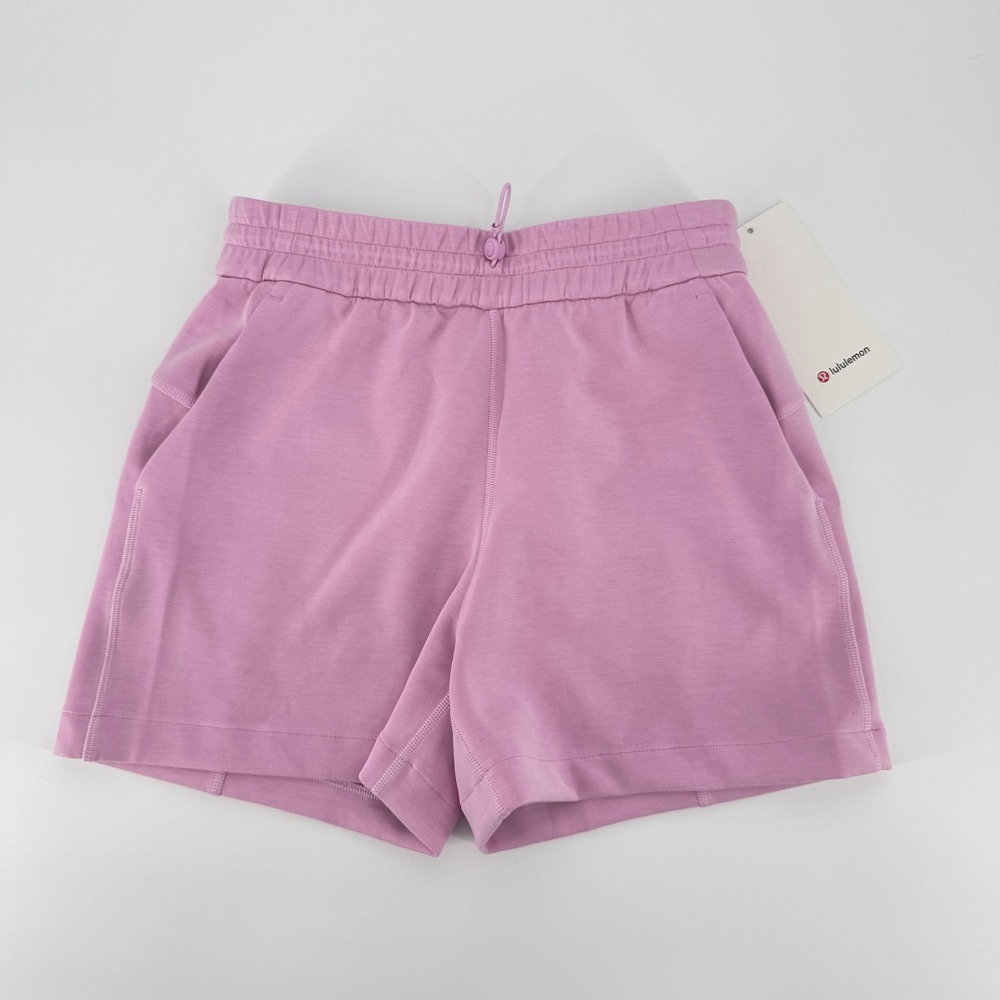 Lululemon Softstreme High Rise Short 4"‎ Vita Pink LW7CAXS Size 4 NWT
